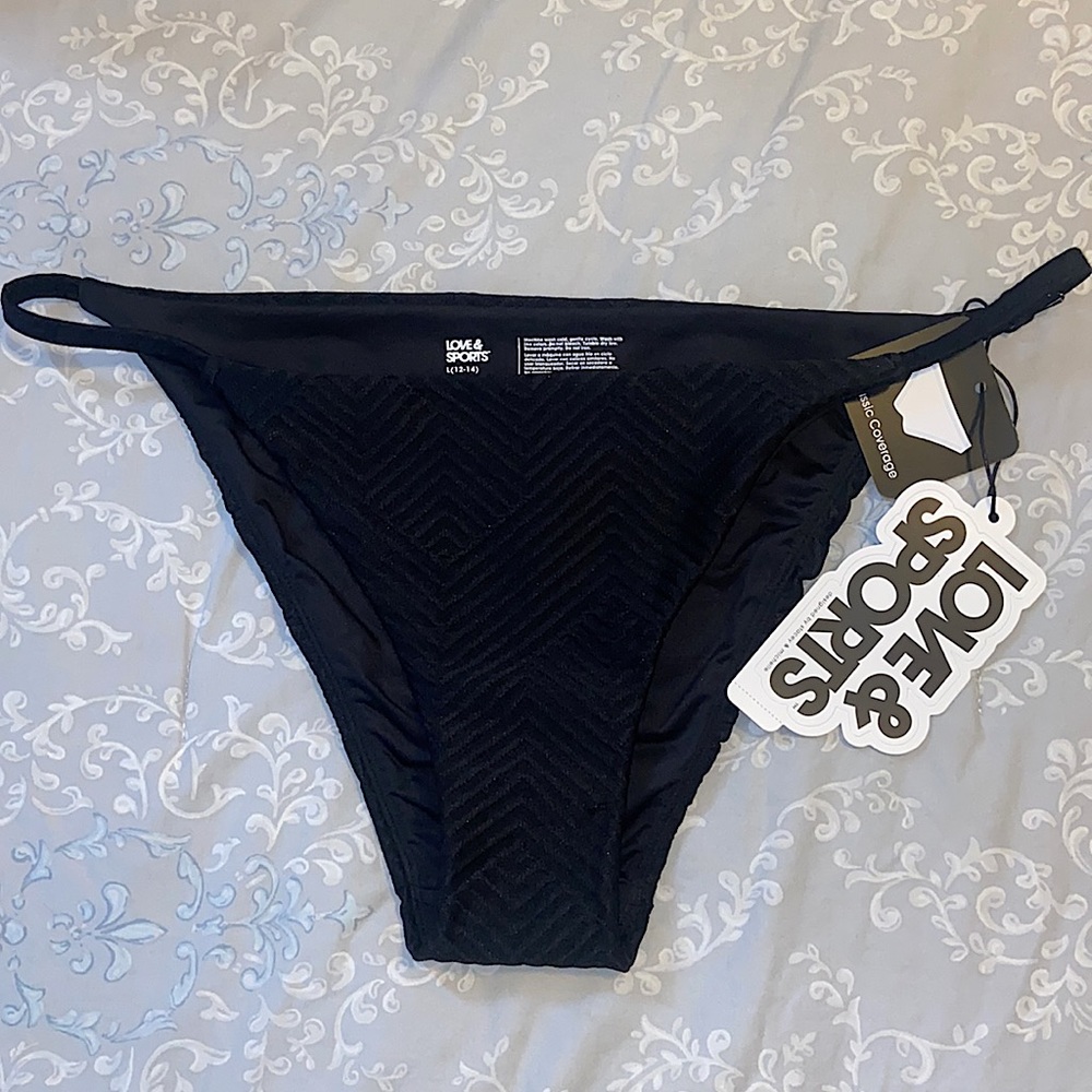 3/$25 💓 Black Bikini Bottom